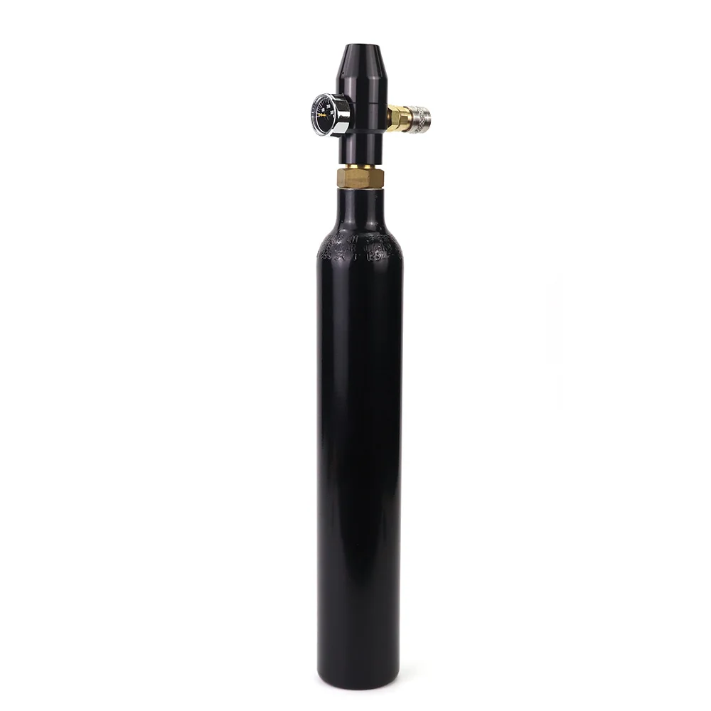 HPA Low Pressure Regulator Micro CO2 Regulator Remote Line Output Pressure 0-150psi With US Foster Coupler 300PSI Gauge