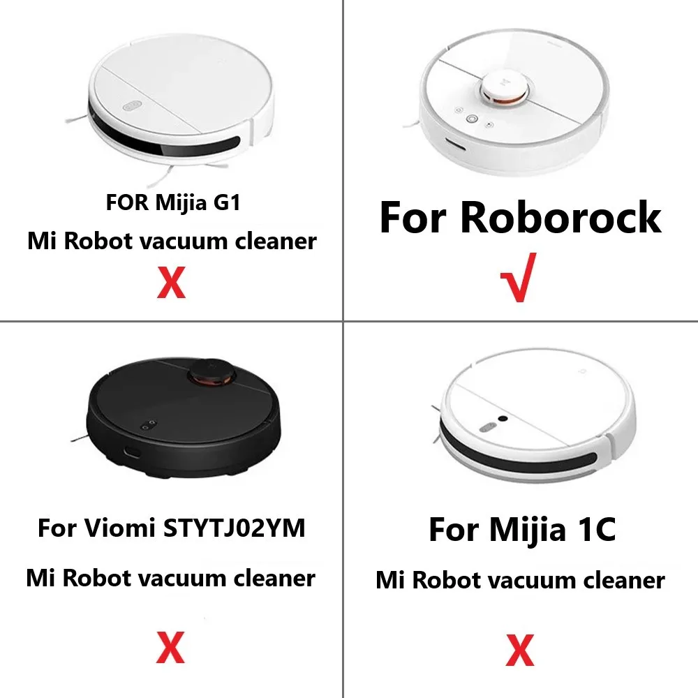 Roborock Side Brush Spare Kits With 5 Arms Cleaning Brushes Fit for Roborock S7 S7MAX S50 S6 & S5 Max S6max VS4 E4