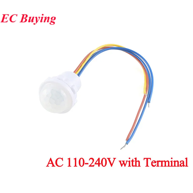 Mini PIR Infrared Sensor Module Detector Smart Switch Controller Human Sensor Hand Scan Head AC 85-265V Home Indoor LED Lighting