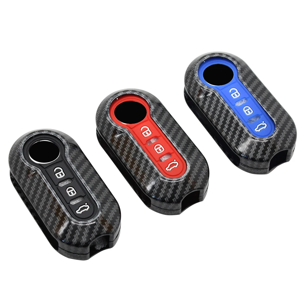 Cocolockey Smart Key for Car Key Shell Case Fob for FIAT 500 Panda Punto Bravo Ducato Stilo Remote Auto Key 3 Button SIP22 Blade