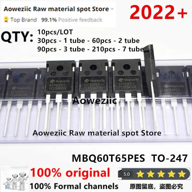 Aoweziic 2024+ 100% New Imported Original MBQ60T65PESTH MBQ60T65PES MBQ60T65 60T65PES 60T65 TO-247 IGBT Single Pipe 60A 650V
