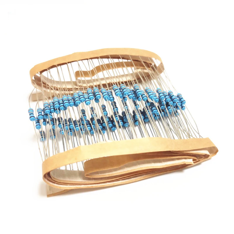 1/4W 1% metal film resistance Car Airbag repair resistor 2ohm 2.2ohm 2.4ohm 2.7ohm 3ohm 3.3ohm 6 types of Electronics  kit