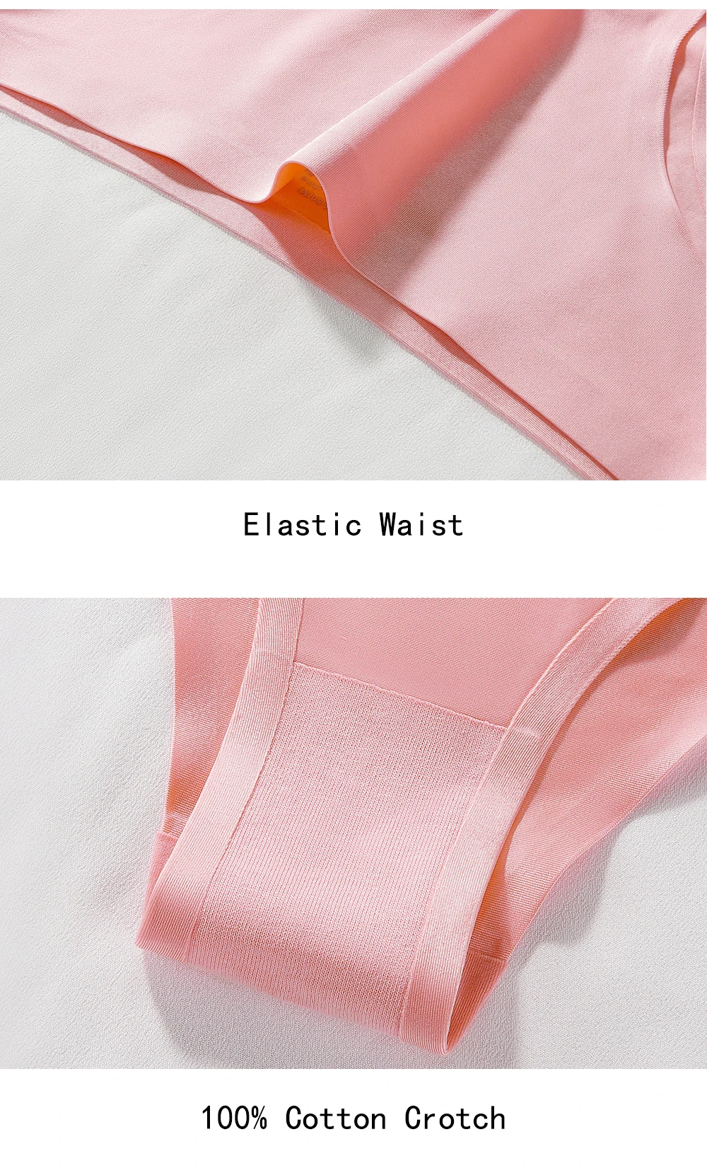 BANNIROU 3Pcs Women's Panties Underwear Fitness Sports Seamless Female Lingerie Sexy T-back Tanga Thong Ice Silk Intimates