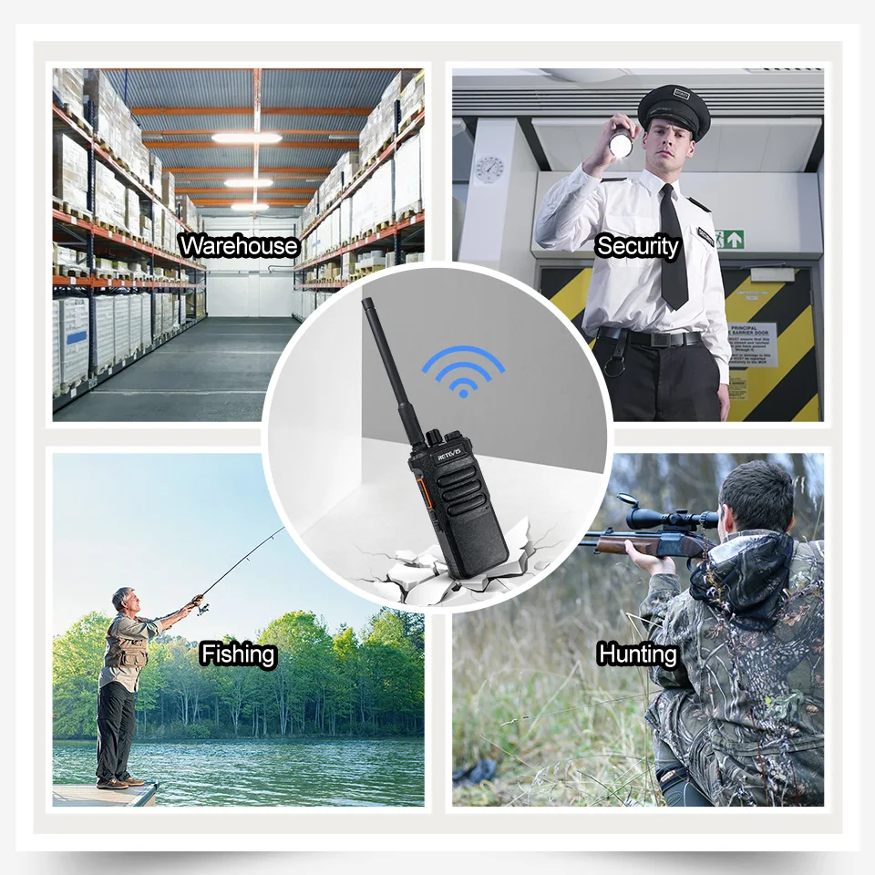 Retevis RT86 Walkie Talkie Professional Two Way Radio Long Range Type-C Communication Radio for Outdoor Business Farm