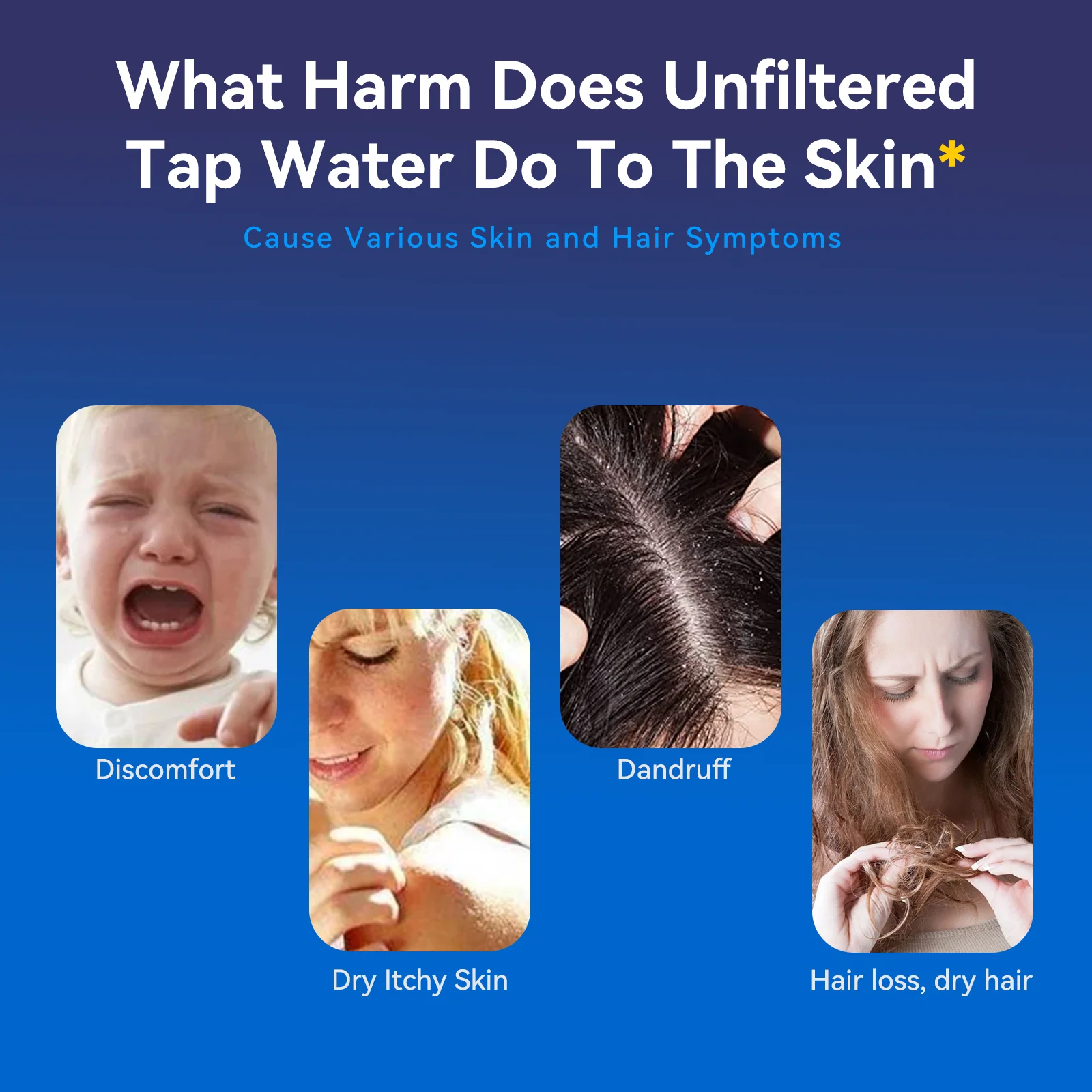 ALTHY Vitamin C Revitalizing Shower Water Filter - Reduces Chlorine Heavy Metal - Improves Dry Itchy Skin, Hair Dandruff, Eczema