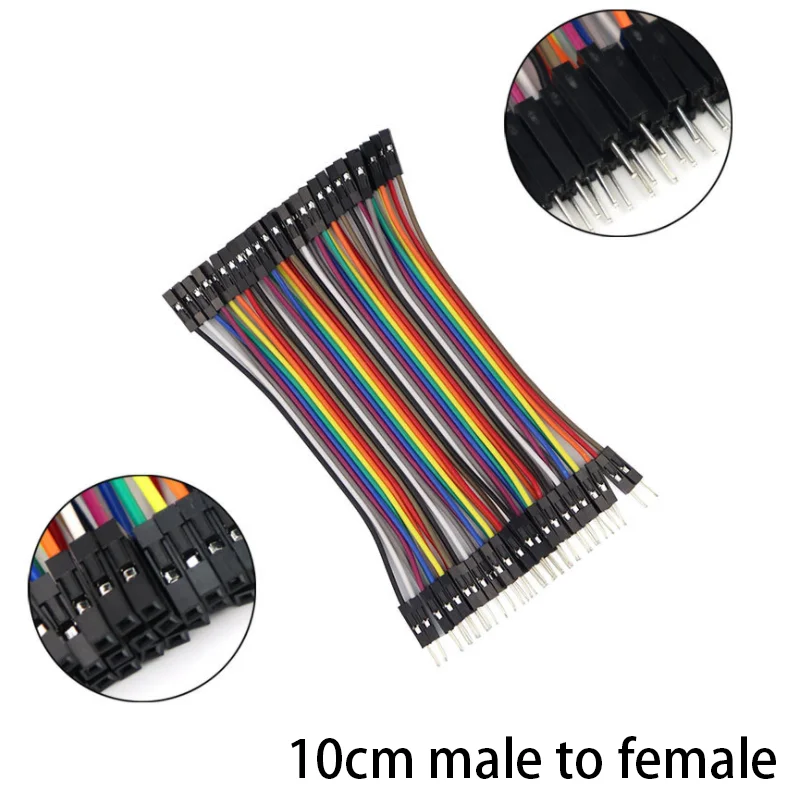 Jumper Wire 40PCS DuPont Line DuPont Cable Connection male to male+female to female and male to female for Arduino DIY KIT