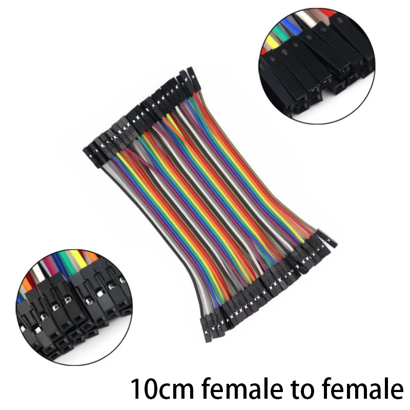 Jumper Wire 40PCS DuPont Line DuPont Cable Connection male to male+female to female and male to female for Arduino DIY KIT