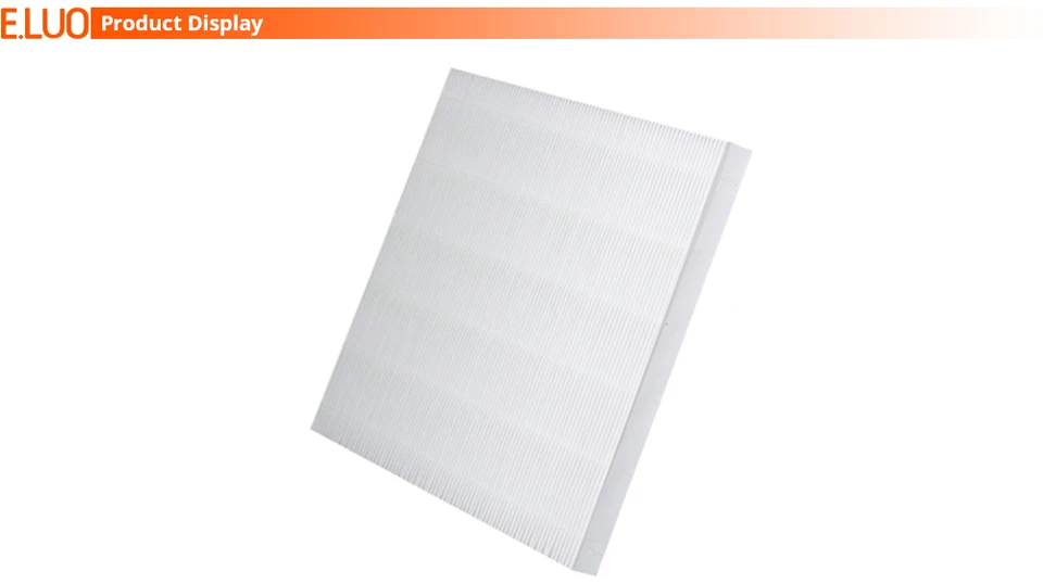 Hot Sale DIY White Hepa Filter Screen for Universal to Filter PM2.5 and Haze to Cleaning Home Air Purifier Filter 300*300*25mm