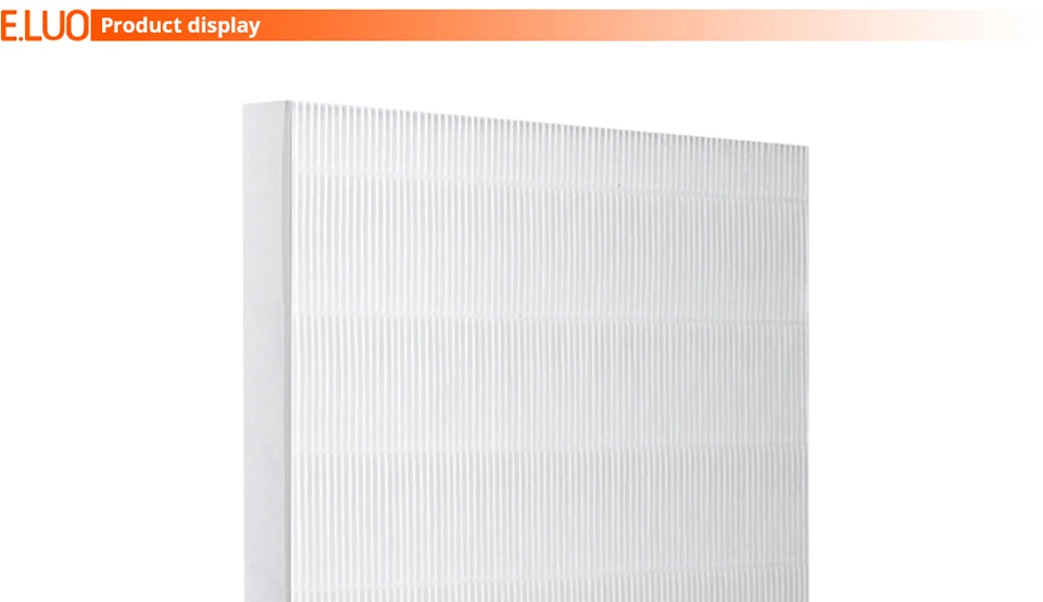 Hot Sale DIY White Hepa Filter Screen for Universal to Filter PM2.5 and Haze to Cleaning Home Air Purifier Filter 300*300*25mm