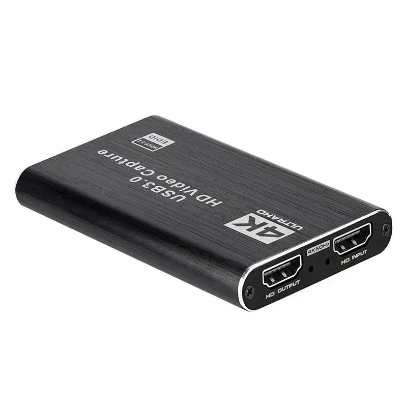 4K USB 3.0 Video Capture Card HDTV 1080P 60Hz HD Video Recorder Grabber For PS4 OBS Game Recording Live Streaming