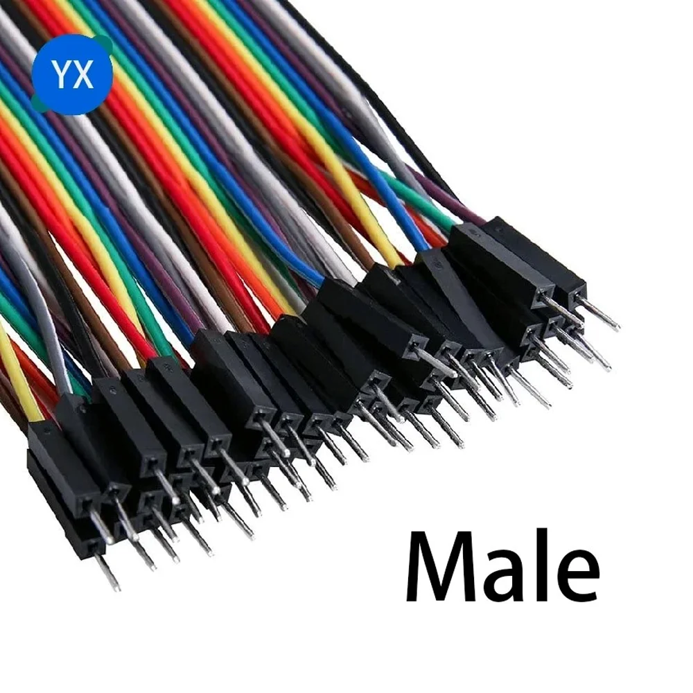 40-120PCS Jumper Wire DuPont Line DuPont Cable Connection male to male+female to female and male to female for Arduino DIY KIT