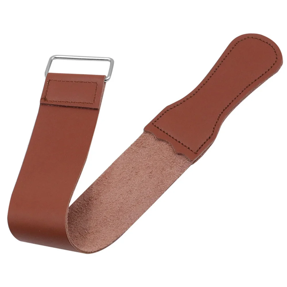 STONEGO PU Leather Strop Strap Barber Straight Razor Folding Knife Knives Sharpening Shave Sharpener Sharpening Belt