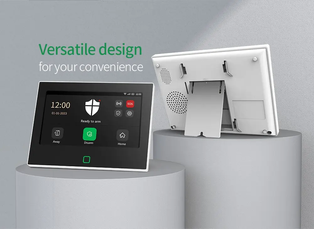 Staniot 4G Home Security Alarm System WiFi Wireless Burglar 30 Kit Tuya Smart Life App Control Support Anti-fingerprint