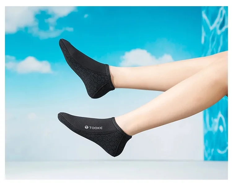 2mm Neoprene Diving Socks Sock Water Boots Non-slip Beach Boots Wetsuit Shoes Warming Snorkeling Diving Surfing Socks For Adult