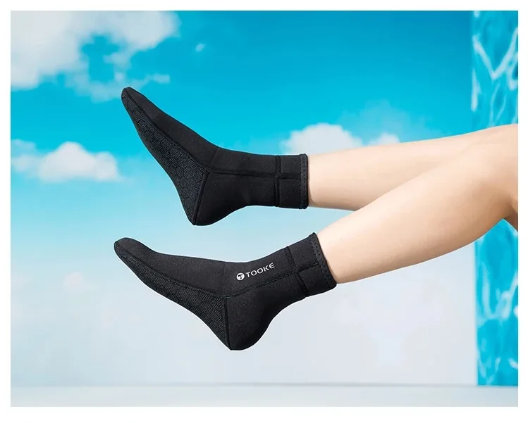 2mm Neoprene Diving Socks Sock Water Boots Non-slip Beach Boots Wetsuit Shoes Warming Snorkeling Diving Surfing Socks For Adult