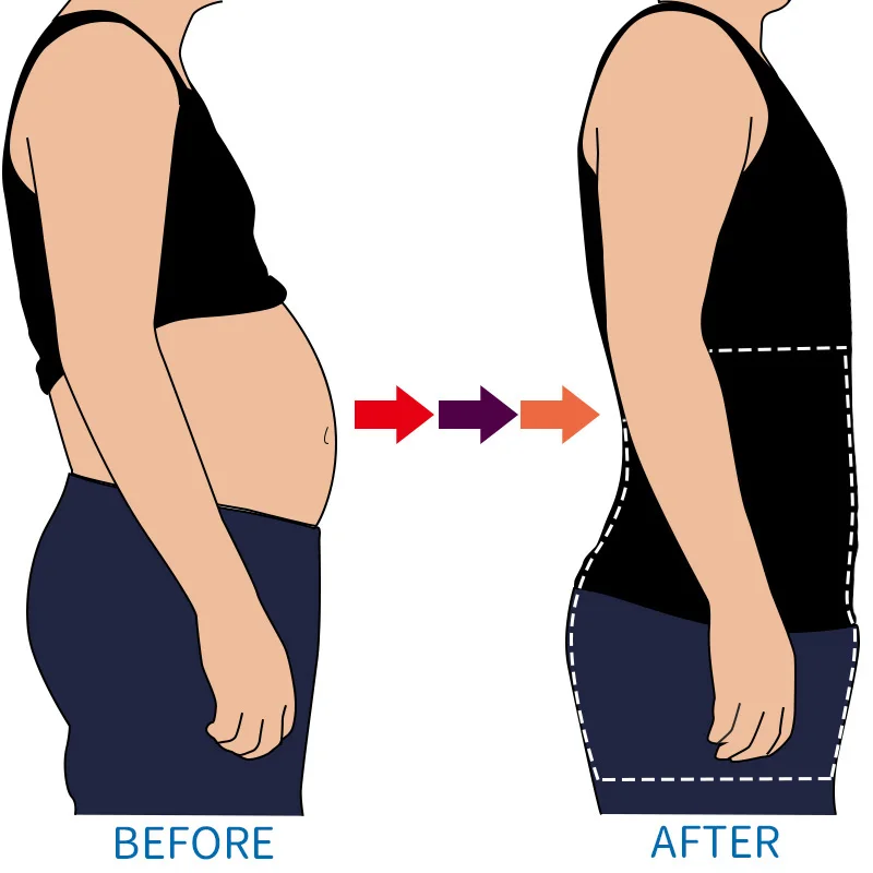 Men Tummy Control Shorts High Waist Slimming Shapewear Abdomen Belly Flat Body Shaper Leg Underwear Compression Briefs Boxer 3XL