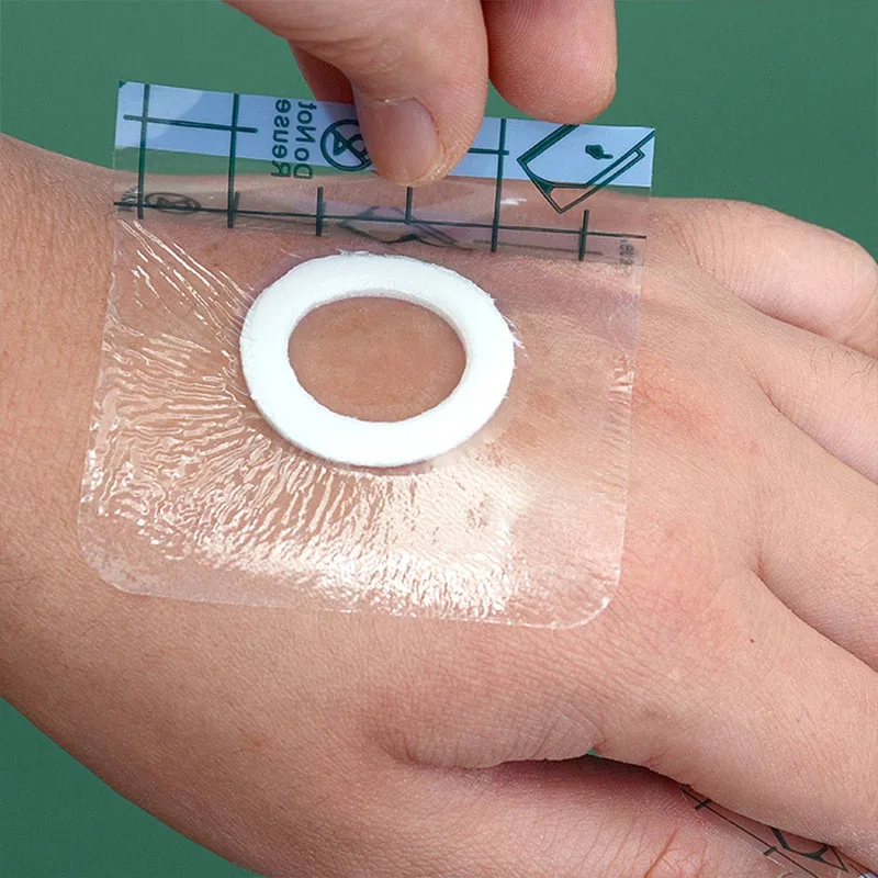 100pcs/ 50pcs Medical Adhesive Tape Transparent Tape PU Anti-allergic Medicinal Wound Dressing Fixation Tape Plaster Waterproof