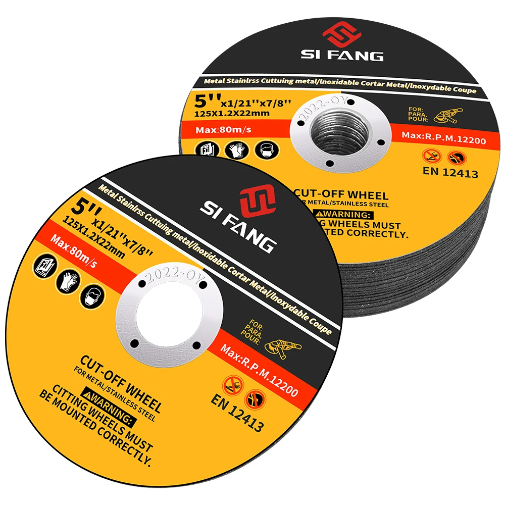 3/4.5/5 Inch Metal Cut Off Wheel Cutting Disc for Angle Grinder Resin Disc 125mm Slice Grinding Blade Cutter for Iron