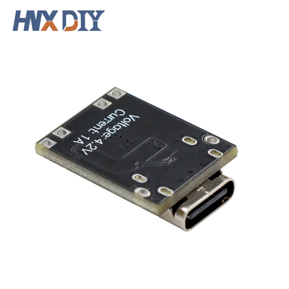 5/10pcs Ultra-Small Lithium Battery Charging Panel 1A Ternary Lithium Battery 3.7V4.2V Charger Module Type-C Protection Board