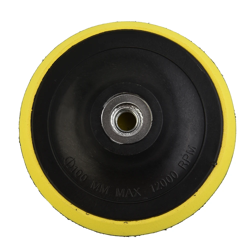 Sanding Pad With M10/M14 Drill Adapter 3/4/5/6/7in For Buffing Cleaning Metal Glass Ceramic Grinders Polishing Power Tool Part