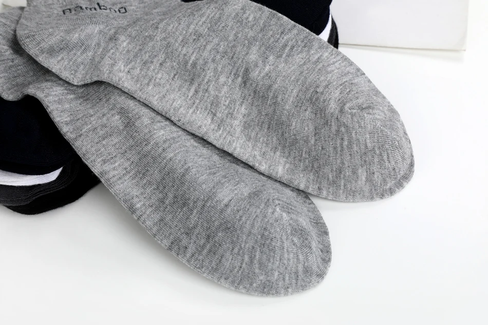 10 Pairs / Pack Men's Bamboo Fiber Socks Short High Quality New Casual Breatheable Anti-Bacterial Man Ankle Socks Men