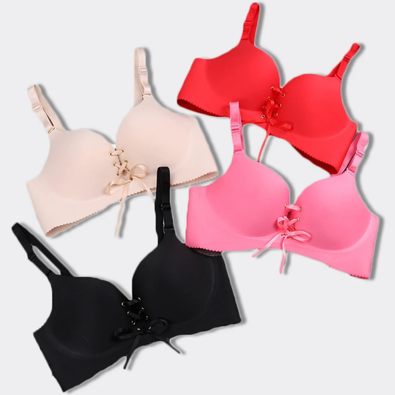 Seamless Bra Sexy Bras For Women Fashion Push Up Lingerie Wireless Bralette Plus Size Brassiere Underwear Female Intimates