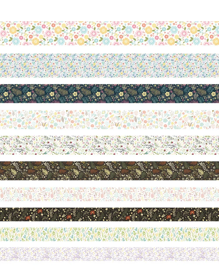 10 pcs/set Kawaii Pink world gold Decorative Adhesive Tape Masking Washi Tape Diy Scrapbooking Sticker Label Japanese Stationery