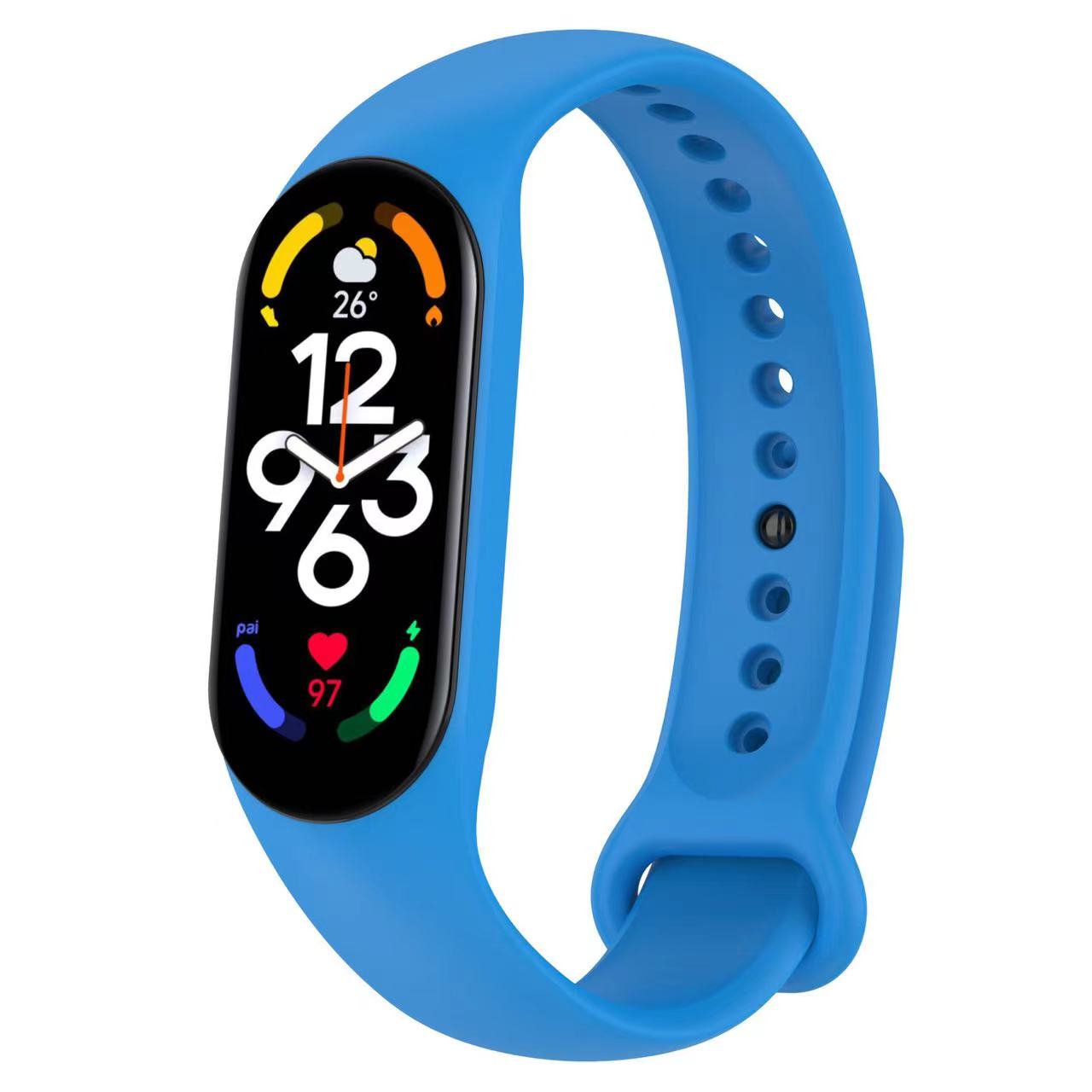 Silicone Strap For Xiaomi Mi Band 7 6 5 4 3 Bracelet Sports Watch Wristband Miband 7 6 5 Belt strap For mi band 3 4 5 6 7 Correa