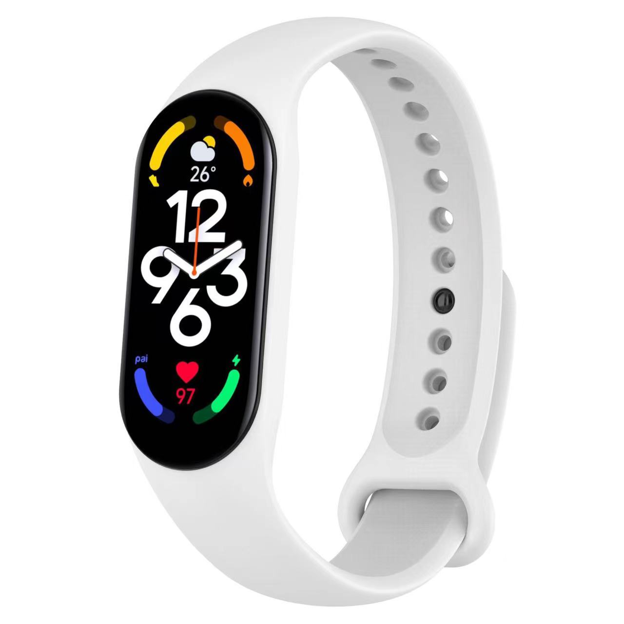 Silicone Strap For Xiaomi Mi Band 7 6 5 4 3 Bracelet Sports Watch Wristband Miband 7 6 5 Belt strap For mi band 3 4 5 6 7 Correa