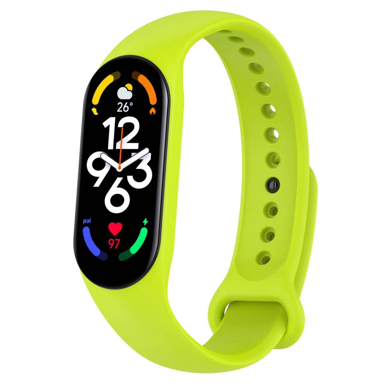 Silicone Strap For Xiaomi Mi Band 7 6 5 4 3 Bracelet Sports Watch Wristband Miband 7 6 5 Belt strap For mi band 3 4 5 6 7 Correa