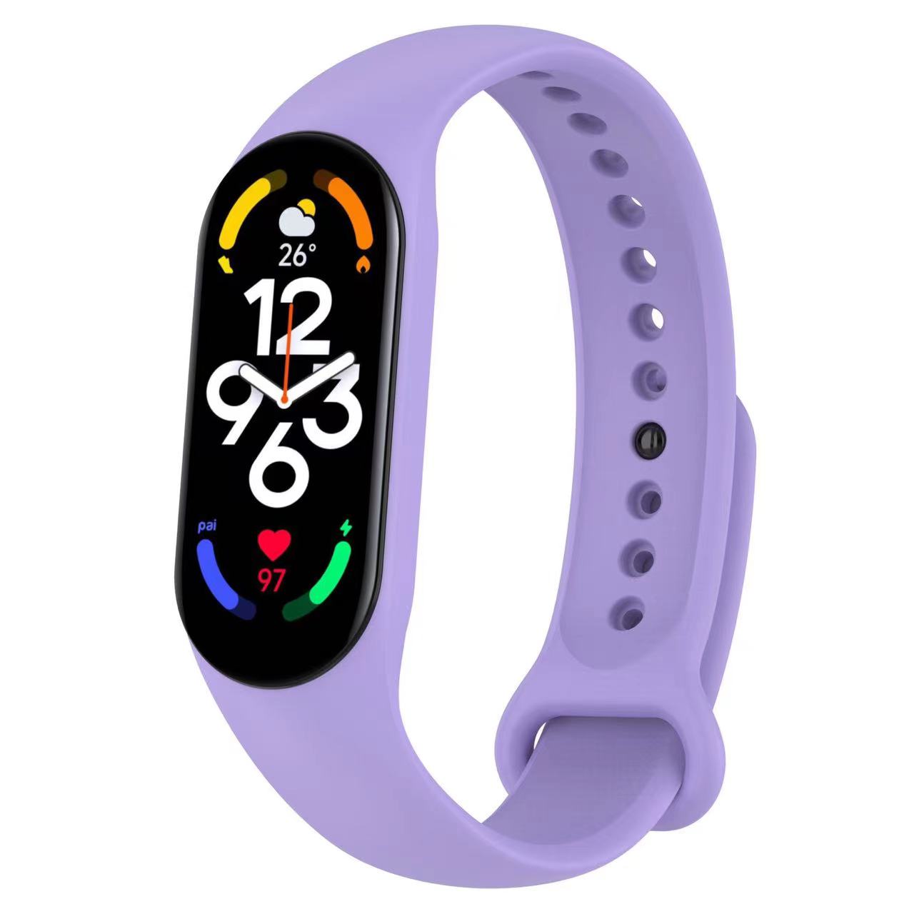 Silicone Strap For Xiaomi Mi Band 7 6 5 4 3 Bracelet Sports Watch Wristband Miband 7 6 5 Belt strap For mi band 3 4 5 6 7 Correa