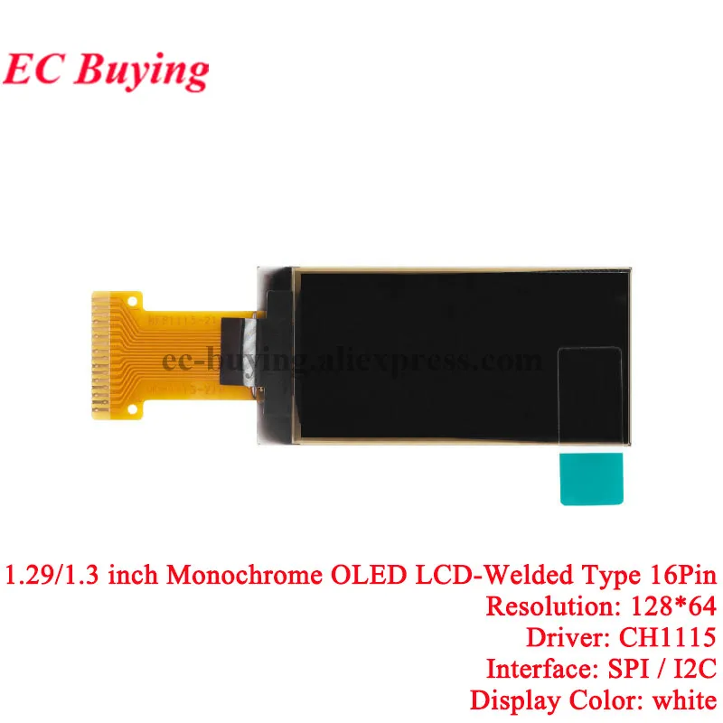 0.96" 0.96 1.14 1.3 1.44 1.8 Inch HD IPS TFT Display LCD Screen 1.29" OLED 128*128 135*240 80*160 ST7735 ST7789 CH1115 ST7735