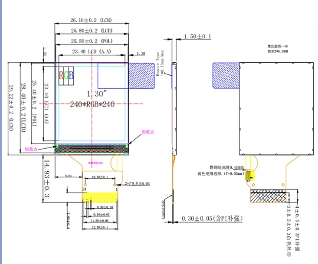 0.96" 0.96 1.14 1.3 1.44 1.8 Inch HD IPS TFT Display LCD Screen 1.29" OLED 128*128 135*240 80*160 ST7735 ST7789 CH1115 ST7735