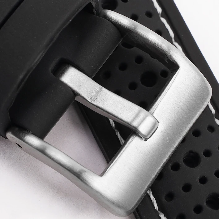 18mm 20mm 22mm 24mm Silicone Sport Strap Waterproof Rubber Men Replacement Band for Samsung S3 Huawei Watch GT2 46mm Amazfit GTR