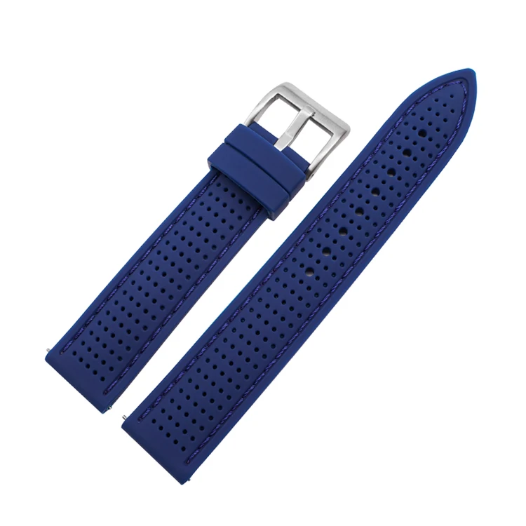 18mm 20mm 22mm 24mm Silicone Sport Strap Waterproof Rubber Men Replacement Band for Samsung S3 Huawei Watch GT2 46mm Amazfit GTR