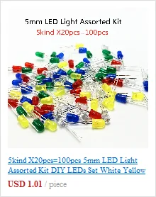 50pcs/lot 3296W Series 500R 1K 2K 5K 10K 20K 50K 100K 200K 1M Multi-turn Potentiometer 10K Variable Resistors with Box Set