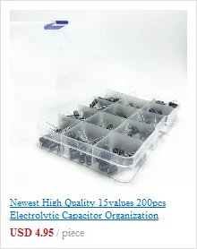 50pcs/lot 3296W Series 500R 1K 2K 5K 10K 20K 50K 100K 200K 1M Multi-turn Potentiometer 10K Variable Resistors with Box Set