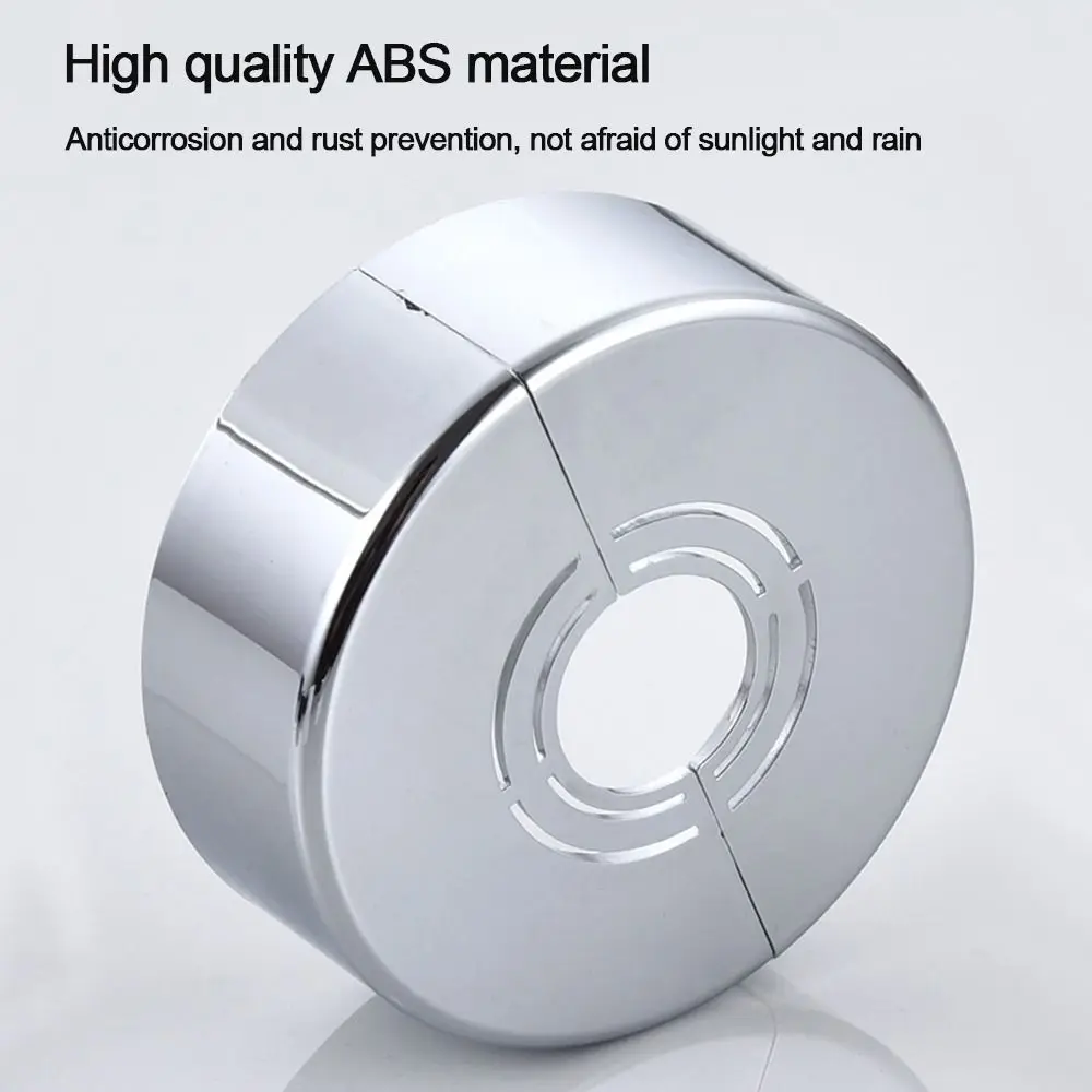 New Useful ABS Shower Kitchen Faucet Cover Adjustable Plating Faucet Decorative Cover Wall Flange Kitchen Tap Accessories Shower