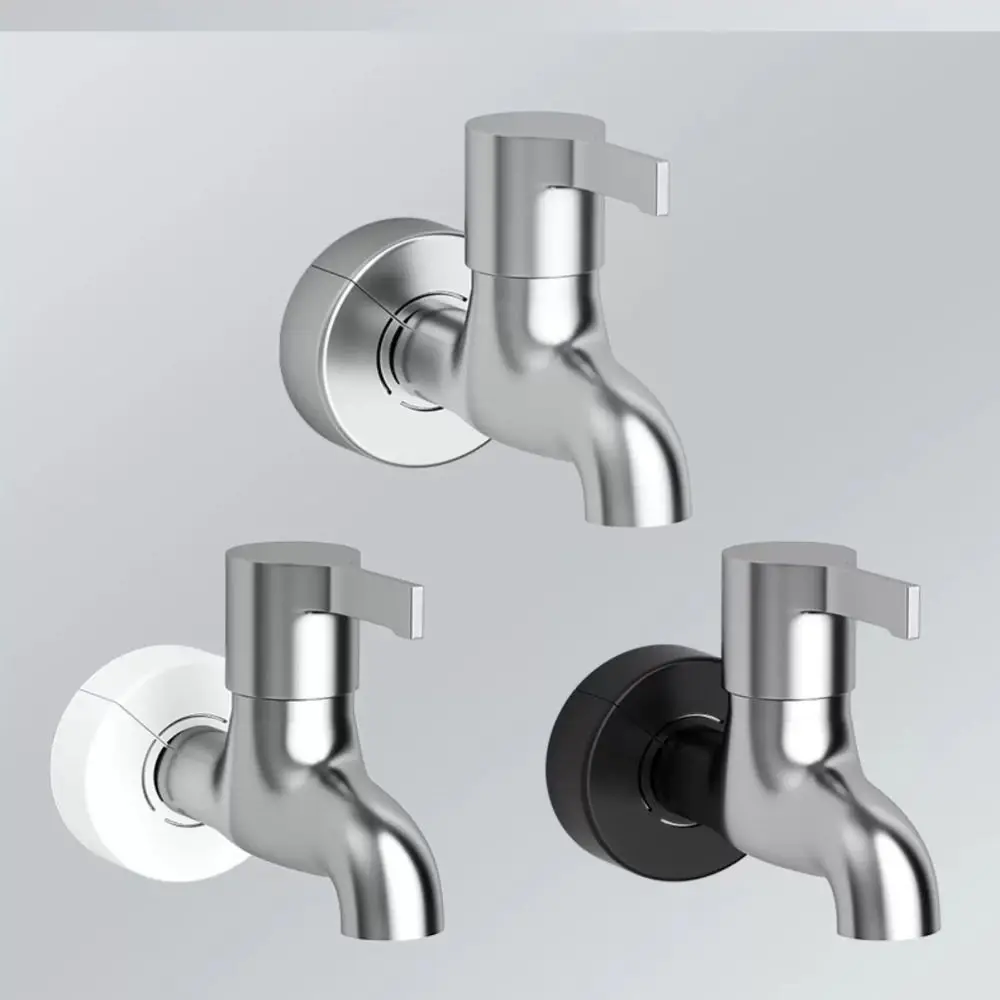 New Useful ABS Shower Kitchen Faucet Cover Adjustable Plating Faucet Decorative Cover Wall Flange Kitchen Tap Accessories Shower