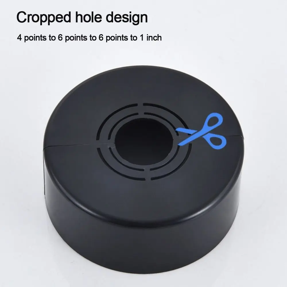 New Useful ABS Shower Kitchen Faucet Cover Adjustable Plating Faucet Decorative Cover Wall Flange Kitchen Tap Accessories Shower