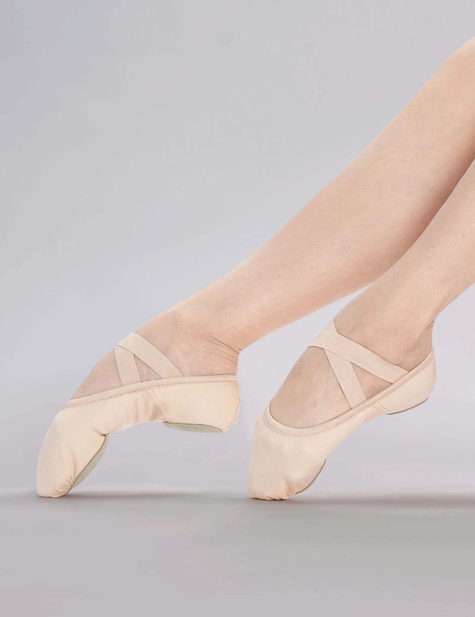 Women High Stretch Pro Ballet Shoes Ultralight Dance Shoes Soft Sole Ballet Flats Adult Snug Wear-resistant Non-slip Ballet Shoe