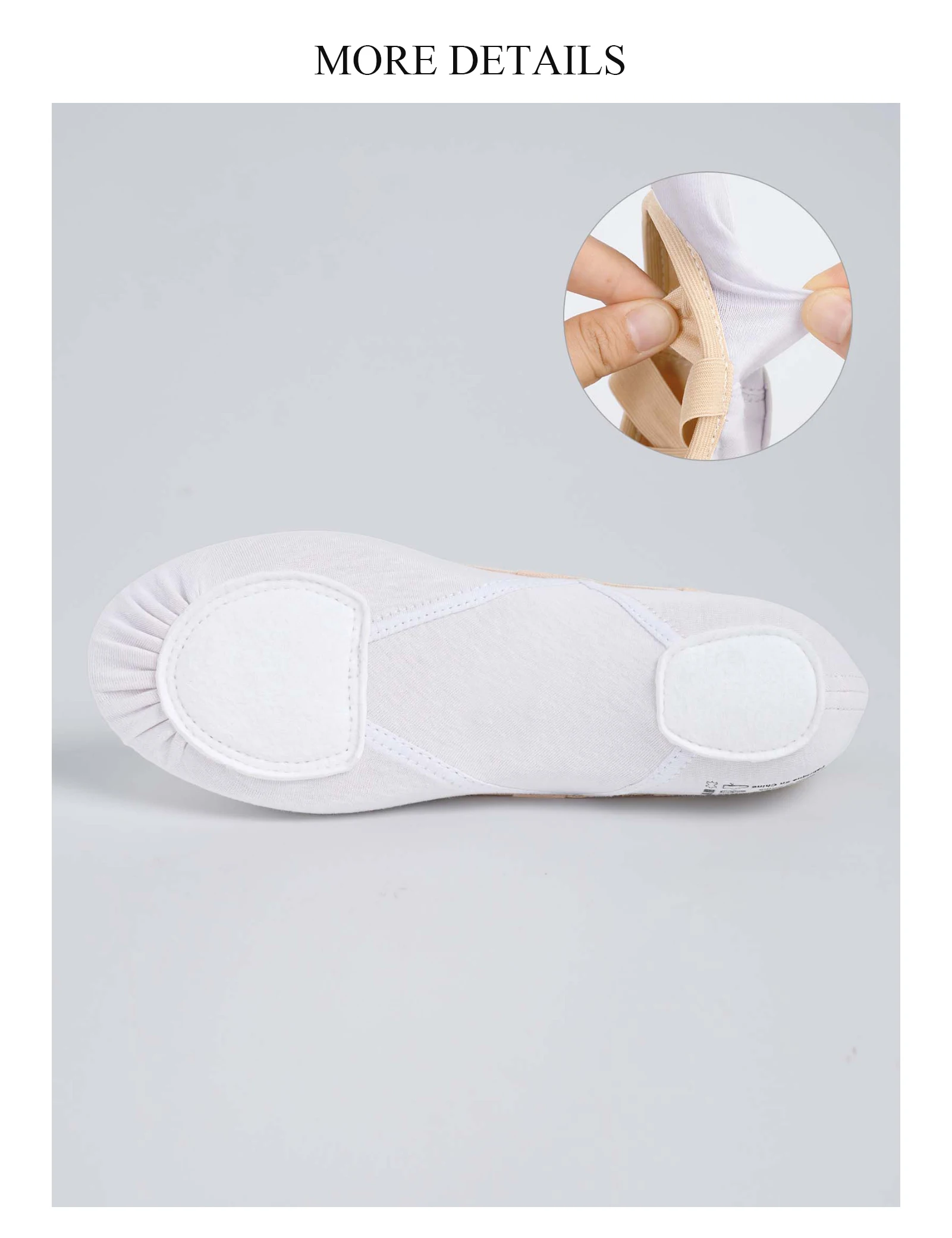 Women High Stretch Pro Ballet Shoes Ultralight Dance Shoes Soft Sole Ballet Flats Adult Snug Wear-resistant Non-slip Ballet Shoe