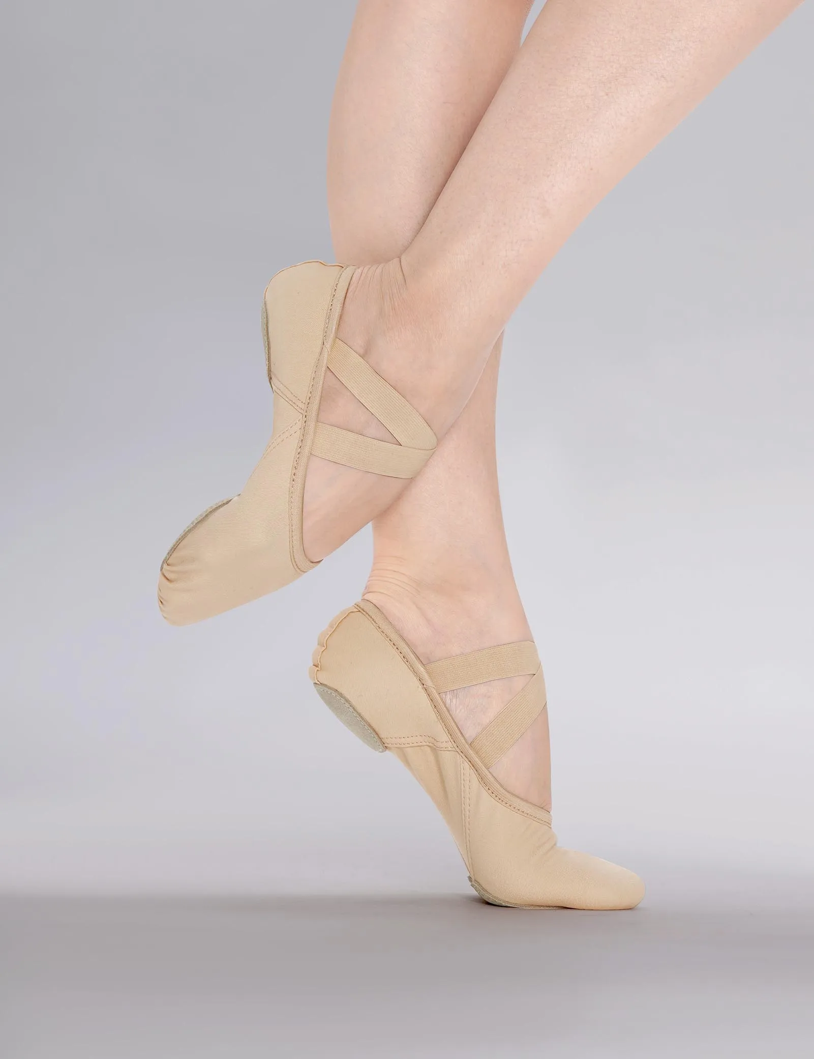 Women High Stretch Pro Ballet Shoes Ultralight Dance Shoes Soft Sole Ballet Flats Adult Snug Wear-resistant Non-slip Ballet Shoe