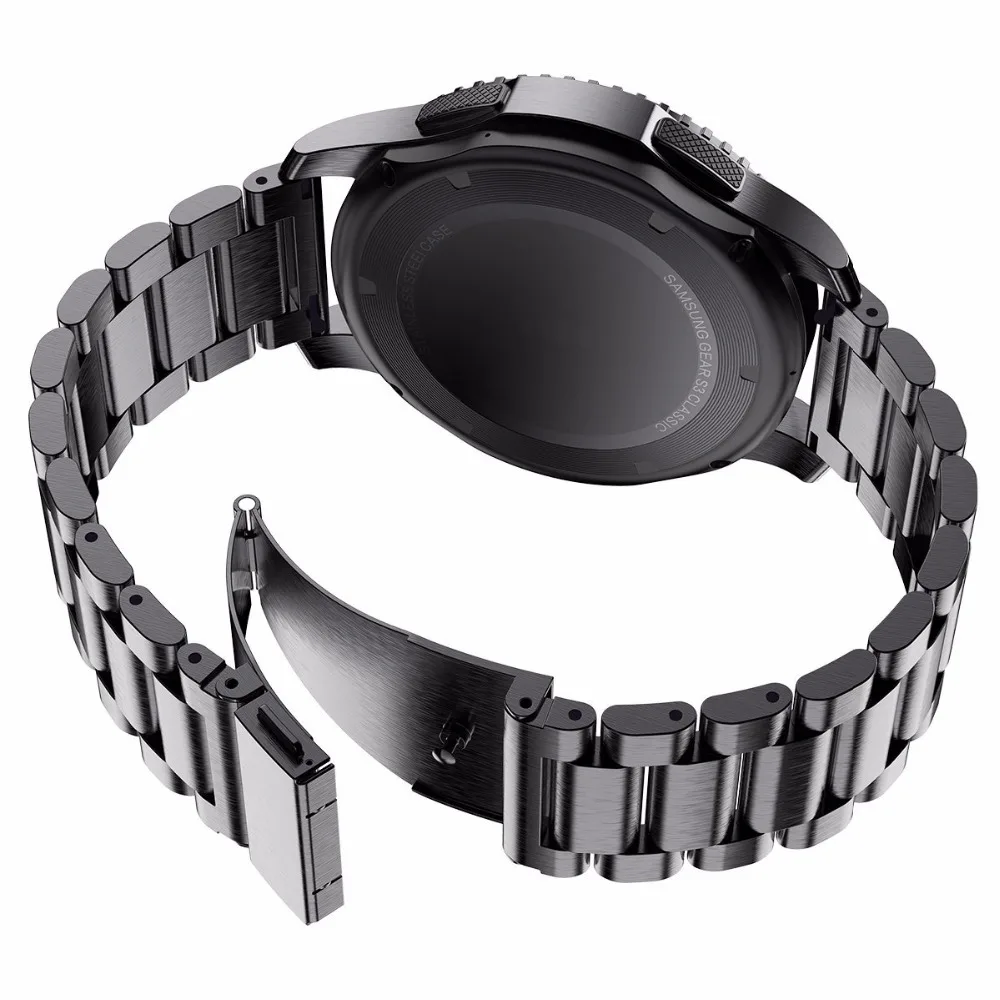 20mm 22mm Stainless Steel Strap for Samsung Galaxy Watch 7 6 5 4 5Pro 40/44mm 6 Classic 43mm 47mm Metal Band for Huawei GT6 4Pro