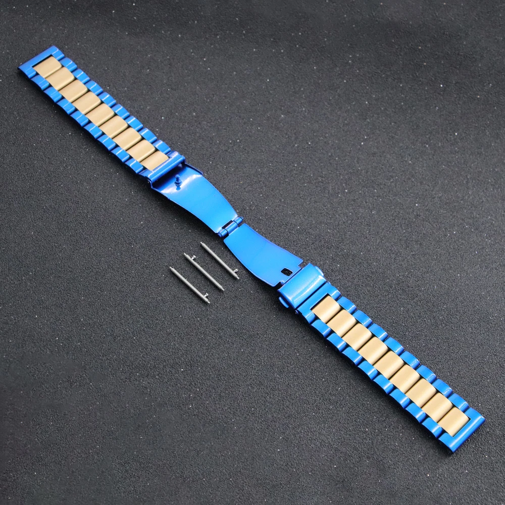 20mm 22mm Stainless Steel Strap for Samsung Galaxy Watch 7 6 5 4 5Pro 40/44mm 6 Classic 43mm 47mm Metal Band for Huawei GT6 4Pro