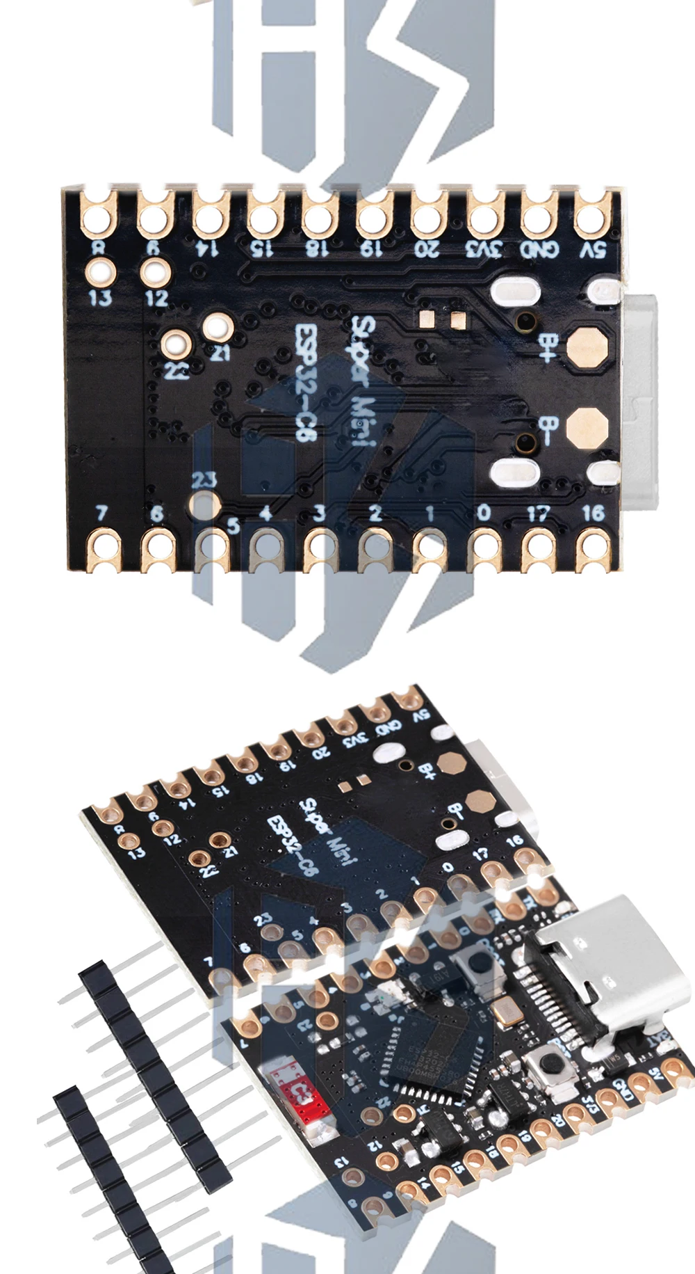 1~10PCS ESP32-C6 SuperMini Development Board Microcontroller Programming Learning Controller Core Board