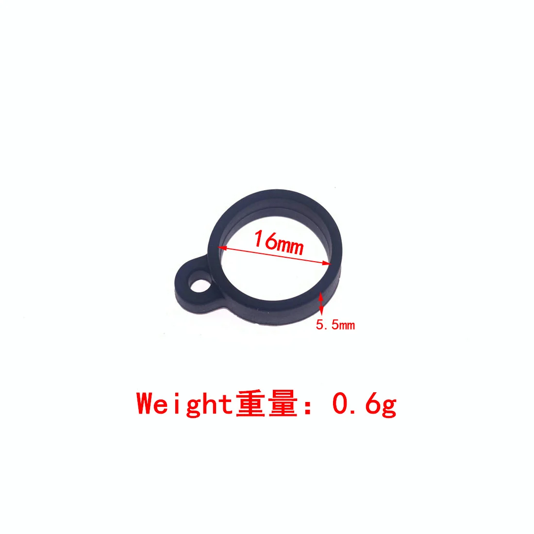10Pcs Universal Anti-Lost Toothbrush Pen Necklace Lanyards Ring Portable Anti-drop Silicone Ring Lanyard Holder Soft Hoop