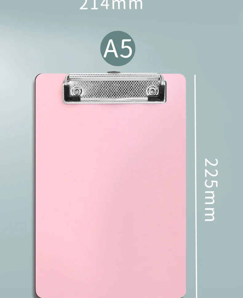 A4 Waterproof Clipboard Writing Pad File Folder Document Holder School Supply