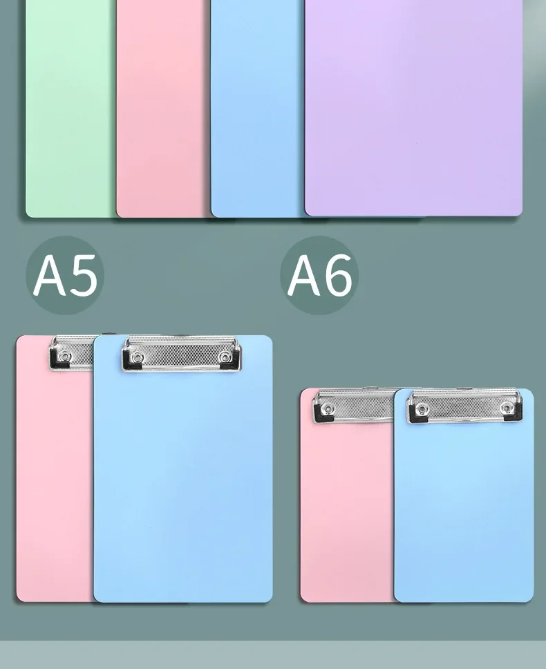 A4 Waterproof Clipboard Writing Pad File Folder Document Holder School Supply
