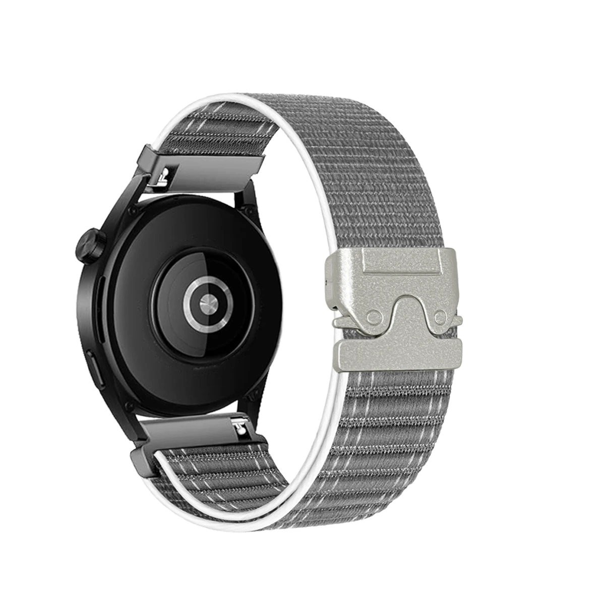 18/20/22mm Quick Release Nylon Loop for Samsung Watch 7 Band Parachute buckle Elastic Strap for Garmin Watch/Huawei GT Watch